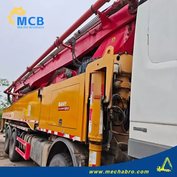 No. 250423P716, 2019 Sany 56m Concrete Pump Truck