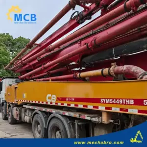 No. 250423P716, 2019 Sany 56m Concrete Pump Truck