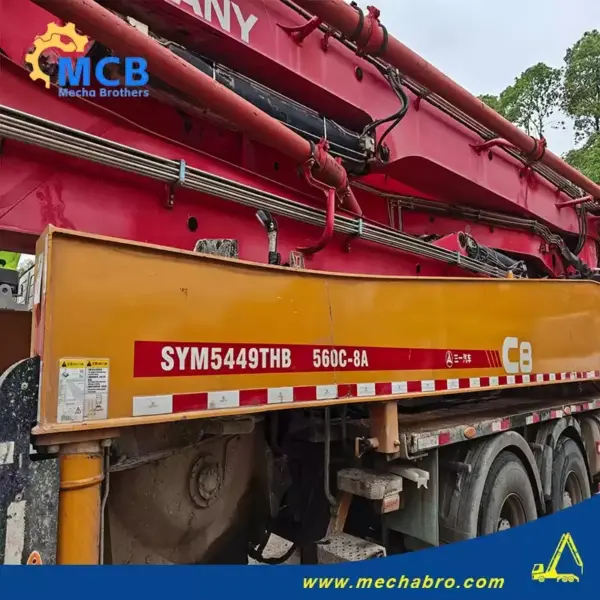 No. 250423P716, 2019 Sany 56m Concrete Pump Truck