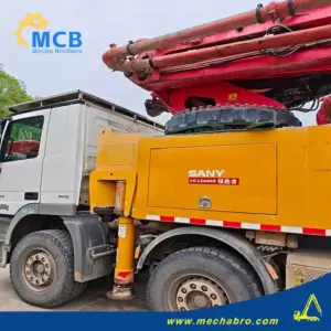 No. 250423P716, 2019 Sany 56m Concrete Pump Truck