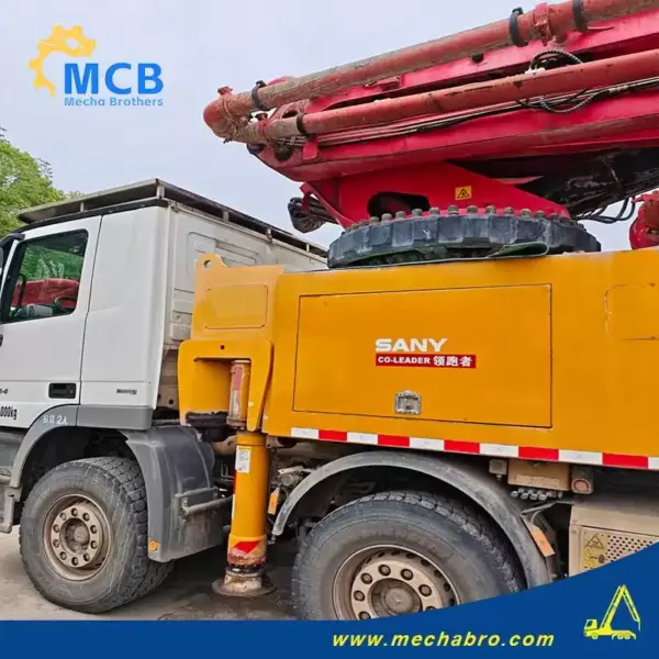 No. 250423P716, 2019 Sany 56m Concrete Pump Truck