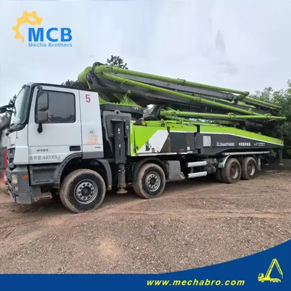 No. 250506P719-4, 2018 Zoomlion 56m Concrete Pump Truck