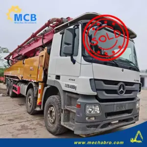 No. 251217P789, 2021 zoomlion 47m concrete pump truck