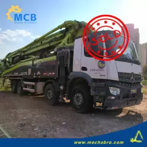 No. 250410P703, 2020 Zoomlion 52m Concrete Pump Truck