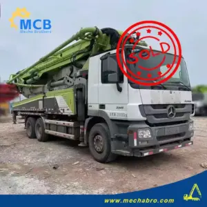 No. 251224P792, 2021 Sany 56m concrete pump truck