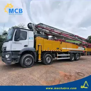 No. 250327P698-8, 2021 XCMG 58m Concrete Pump Truck