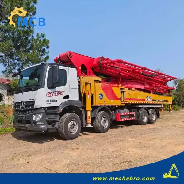 No. 250526P721, 2021 Sany 62m Concrete Pump Truck