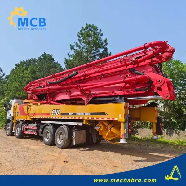 No. 250526P721, 2021 Sany 62m Concrete Pump Truck