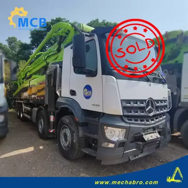 No. 250526P722, 2020 Zoomlion 63m Concrete Pump Truck