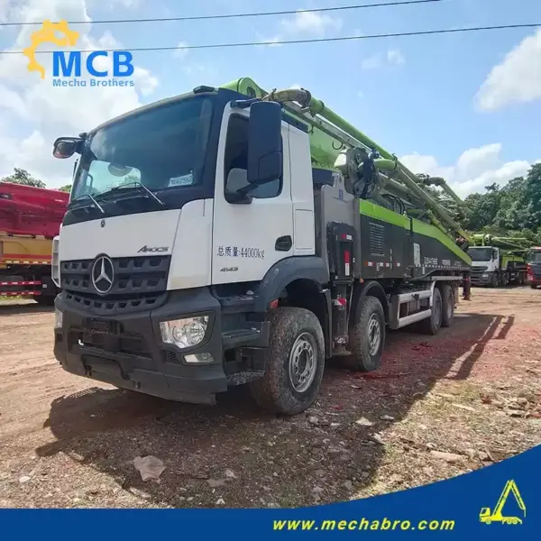 No. 250418P711, 2020 Zoomlion 63m Concrete Pump Truck