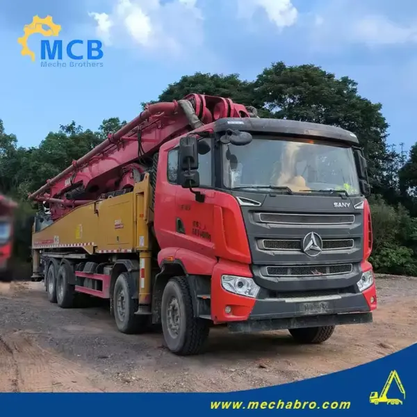 No. 250609P727, 2020 Sany 56m Concrete Pump Truck