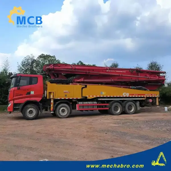 No. 250609P727, 2020 Sany 56m Concrete Pump Truck