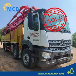 No. 250526P721, 2021 Sany 62m Concrete Pump Truck