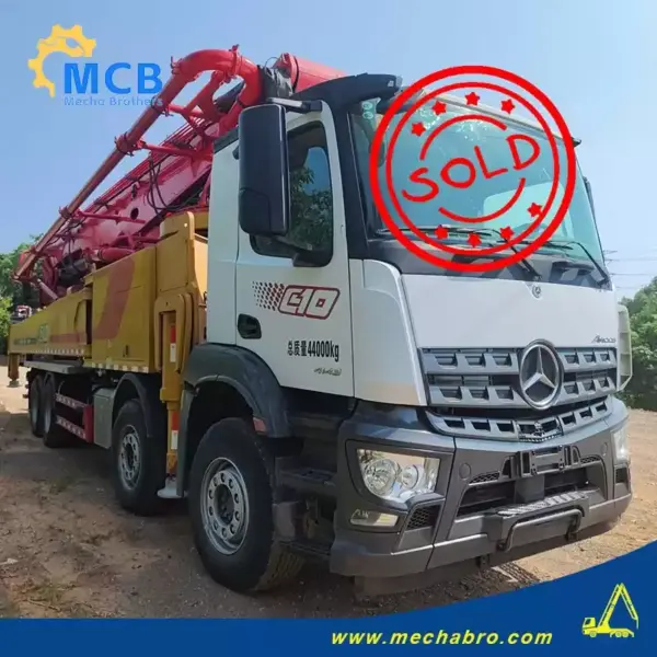 No. 250526P721, 2021 Sany 62m Concrete Pump Truck
