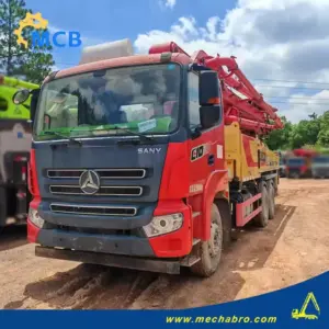 No. 250610P728, 2020 Sany 43m Concrete Pump Truck