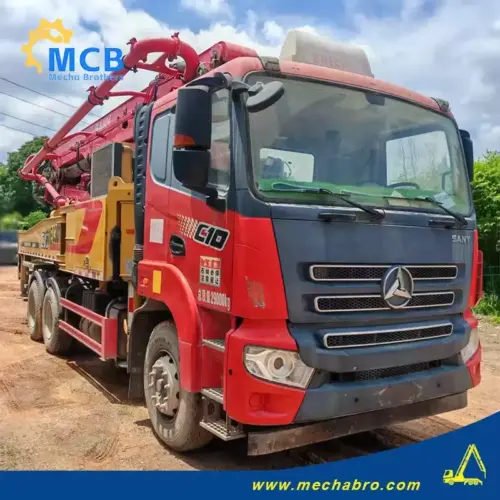 No. 250610P728, 2020 Sany 43m Concrete Pump Truck