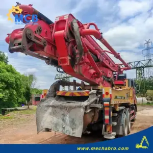 No. 250610P728, 2020 Sany 43m Concrete Pump Truck