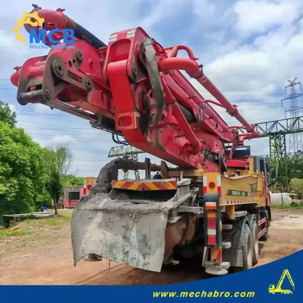 No. 250610P728, 2020 Sany 43m Concrete Pump Truck