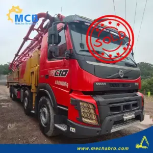 No. 250527P724, 2020 Sany 62m Concrete Pump Truck