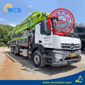 No.260106P797, 2019 Sany 52m concrete pump truck