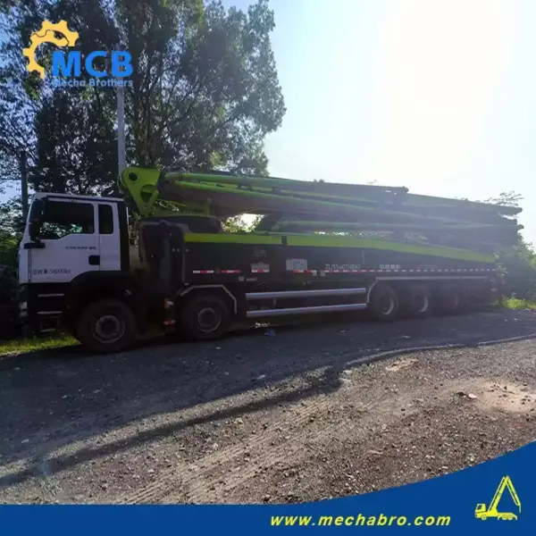 No. 250617P731, 2023 Zoomlion 66m Concrete Pump Truck