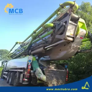 No. 250617P731, 2023 Zoomlion 66m Concrete Pump Truck