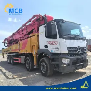 No. 250618P734, 2020 Sany 62m Concrete Pump Truck