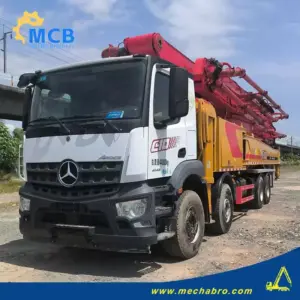 No. 250618P734, 2020 Sany 62m Concrete Pump Truck