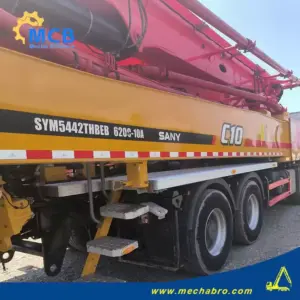 No. 250618P734, 2020 Sany 62m Concrete Pump Truck