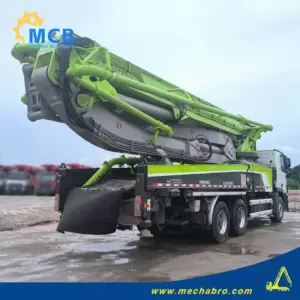 1750669963236334.jpg.webp No. 250620P736, 2019 Zoomlion 49m Concrete Pump Truck