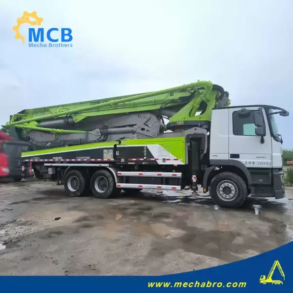 1750669963771079.jpg.webp No. 250620P736, 2019 Zoomlion 49m Concrete Pump Truck