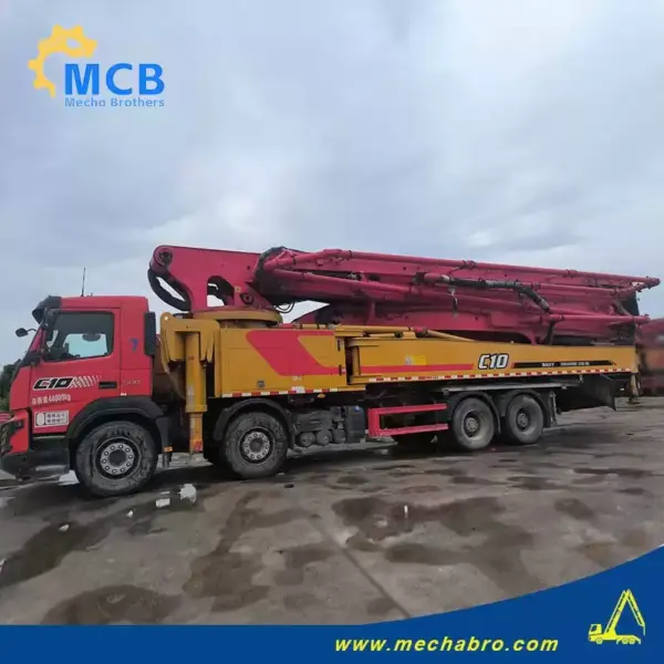 1750756609260346.jpg.webp No. 250620P737, 2021 Sany 62m Concrete Pump Truck