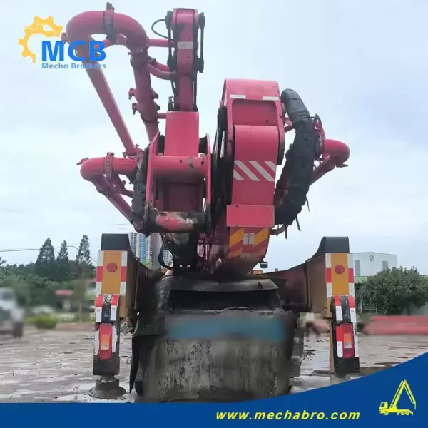 1750756609982485.jpg.webp No. 250620P737, 2021 Sany 62m Concrete Pump Truck