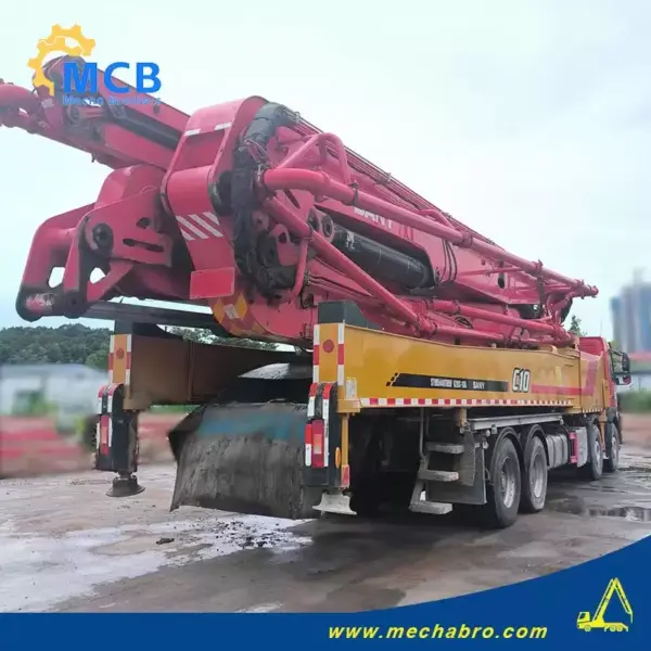 1750756610160720.jpg.webp No. 250620P737, 2021 Sany 62m Concrete Pump Truck