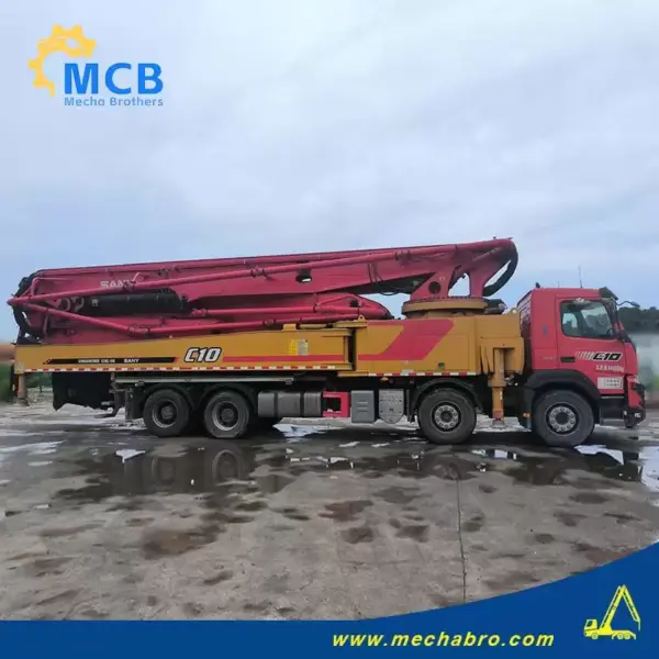 1750756610463326.jpg.webp No. 250620P737, 2021 Sany 62m Concrete Pump Truck