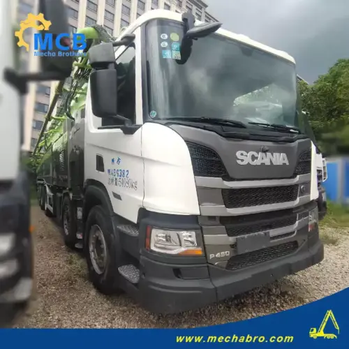 No. 250630P739, 2021 Zoomlion 67m Concrete Pump Truck