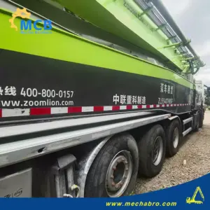 No. 250630P739, 2021 Zoomlion 67m Concrete Pump Truck