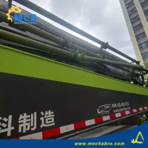 No. 250630P739, 2021 Zoomlion 67m Concrete Pump Truck