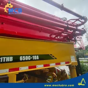 1751513671693983.jpg.webp No. 250630P740, 2017 Sany 65m Concrete Pump Truck