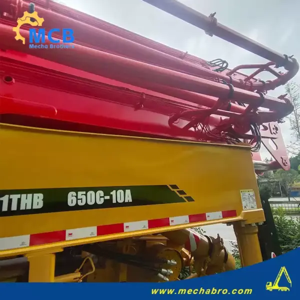 1751513671693983.jpg.webp No. 250630P740, 2017 Sany 65m Concrete Pump Truck