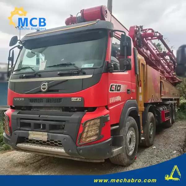 No. 250702P745, 2020 Sany 62m Concrete Pump Truck