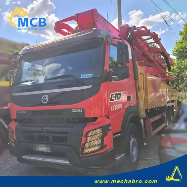 No. 250703P746, 2021 Sany 51m concrete pump truck