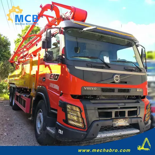 No. 250703P746, 2021 Sany 51m concrete pump truck