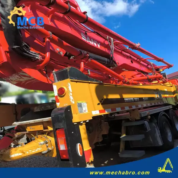 No. 250703P746, 2021 Sany 51m concrete pump truck