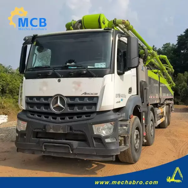 No. 250709P748-3, 2020 Zoomlion 63m Concrete Pump Truck