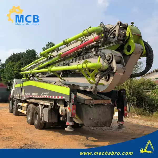 No. 250709P748-3, 2020 Zoomlion 63m Concrete Pump Truck
