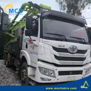 No. 250724P750, 2023 Zoomlion 43m Concrete Pump Truck