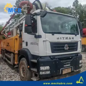 No. 250724P751, 2022 XCMG 52m Concrete Pump Truck