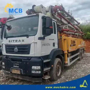 No. 250724P751, 2022 XCMG 52m Concrete Pump Truck