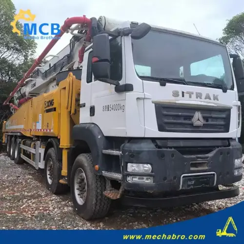 No. 250724P752, 2021 XCMG 67m Concrete Pump Truck